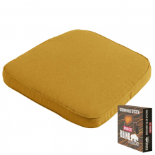 Warmtekussen wicker universeel 48x48cm - Panama yellow