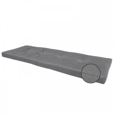 Loungekussen bank 180x60cm - Ribera anthracite (waterafstotend)