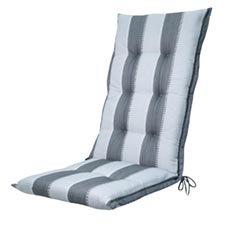 Tuinkussen hoge rug - Banda grey